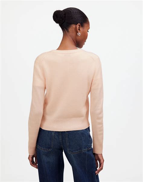 Cashmere Button-Front Cardigan Sweater | Madewell