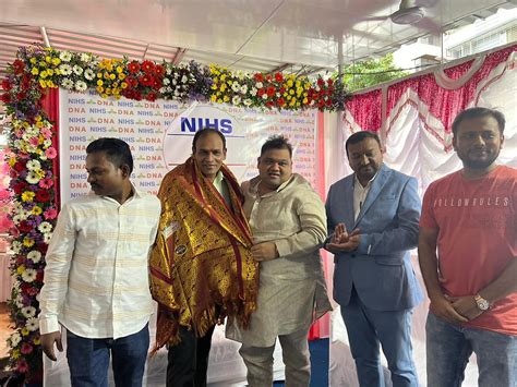 Prominent Labour Leader Abhijeet Rane graced the inauguration of NIHS ...