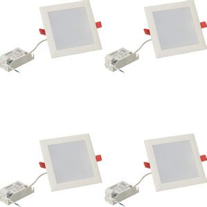 HAVELLS 10-Watt Non-Rechargeable LED Panel Light (White, Square,Pack of ...