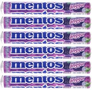 Mentos Grape Roll, 6 x 29 g Grape Candy Price in India - Buy Mentos ...