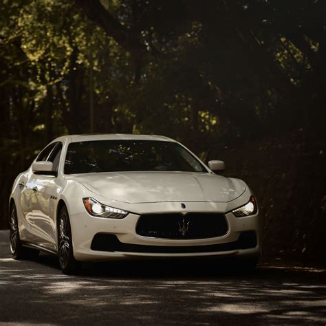 Download wallpaper 3415x3415 maserati ghibli, maserati, car, white ...