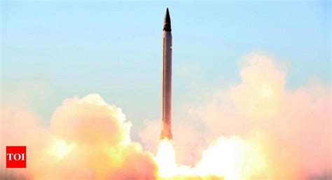 Iran launches underground ballistic missiles during exercise - Times of ...