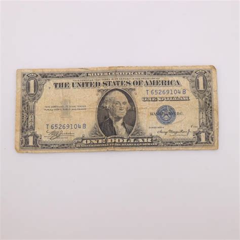 1935-A US Silver Certificate 1 Dollar | Property Room