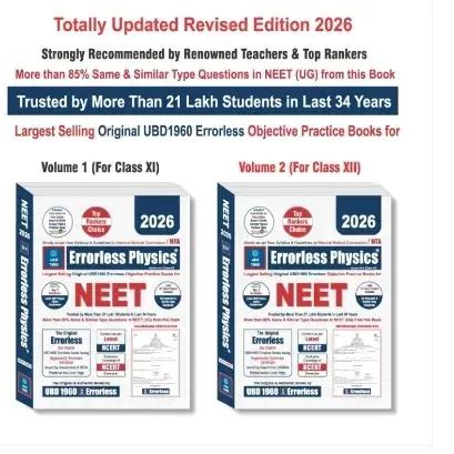 Buy Universal Errorless Physics 2025 For NEET Exam online at best price ...