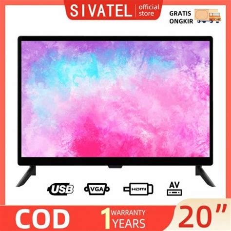 Jual BIG PROMO MURAH SIVATEL TV LED 20 INCH HD TELEVISI BERKUALITAS ...