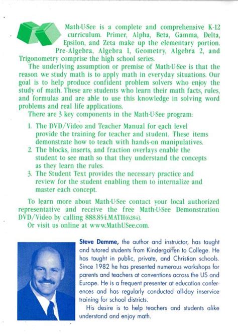 Image result for Math U See Gamma Lesson 7 Worksheets