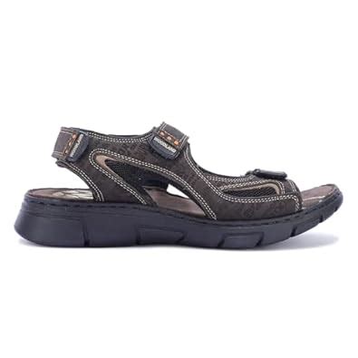 Woodland Men Comfit Sandals Russia Dbrown : Amazon.in: Fashion