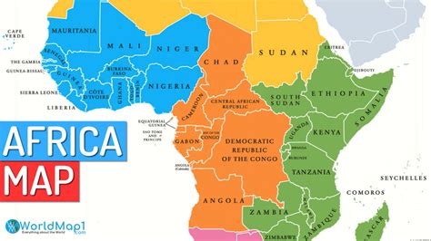 Explore Africa Countries Map