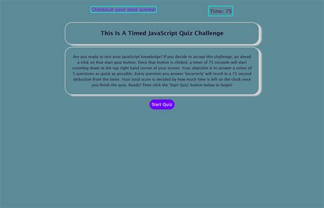 JavaScript Quiz 的图像结果
