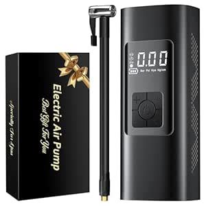 Coquimbo Bike Pump Tire Inflator Portable Air Compressor: 150PSI ...