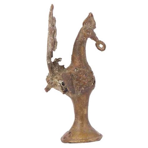 Brass Peacock Tribal Art
