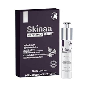 Skinaa 10% Niacinamide Face Serum with Alpha Arbutin, Centella Asiatica ...