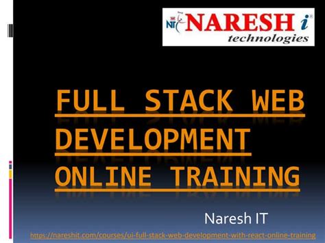 Image result for Full-Stack Web Development Training Template