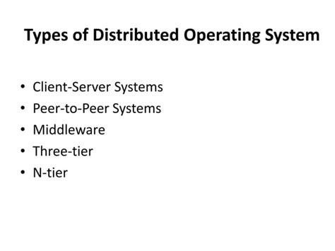 Image result for Distributed operating system Examples and Applications