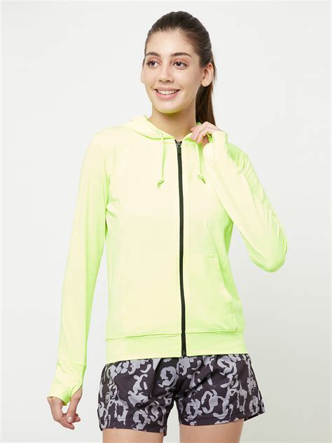 TRUEREVO Women's Sports & Training Jacket Yellow - Buy Online