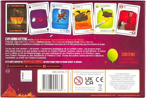 Image result for Exploding Kittens French