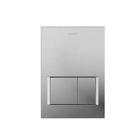 Kohler Soft Press Pneumatic faceplate in polished chrome | mykit | Buy ...