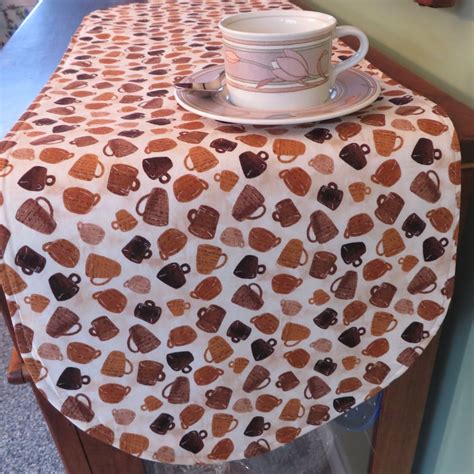 Image result for Coffee Cup Table Runner Patterns