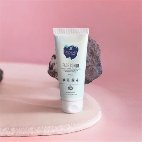 Face Scrub with Centella Asiatica & Kakadu Plum – Mehai Skincare