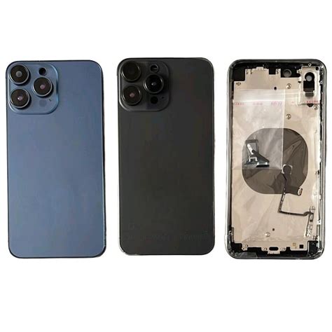 Back Panel Housing Body for Apple iPhone XS Max to iPhone 15 Pro Max ...