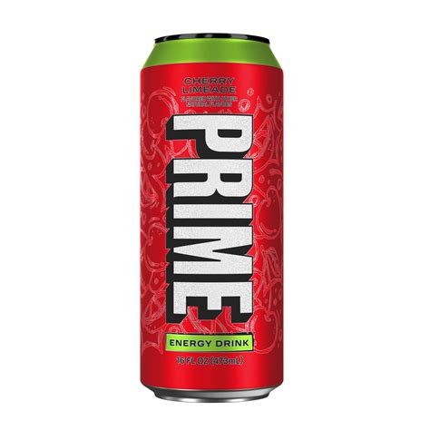 Prime Energy Sugar Free Energy Drink, Cherry Limeade 16oz Can - Walmart.com