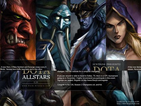 DotA 1.0 Classic - Most of the heroes from one of...