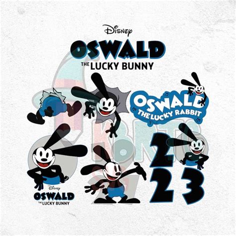 Oswald The Lucky Rabbit PNG Bundle, Oswald The Lucky Bunny, - Inspire ...