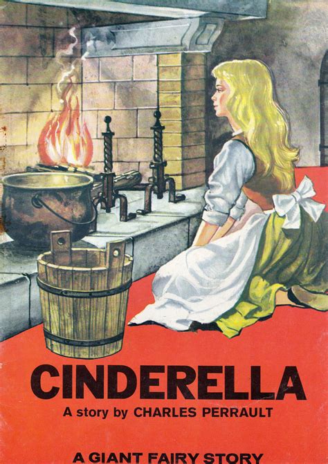 Vintage Cinderella by Charles Perrault Softcover Giant Fairy Tale Story ...