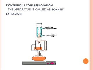 Percolation Extraction Process 的图像结果
