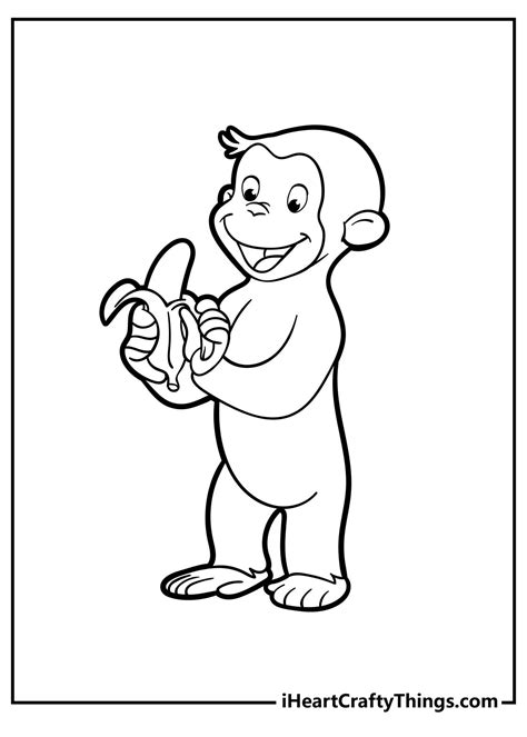 Curious George Coloring Sheets