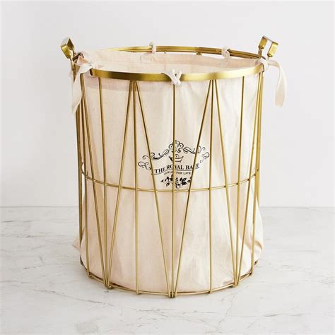 Buy Royal Bath Stainless Steel Laundry Basket from Home Centre at just ...