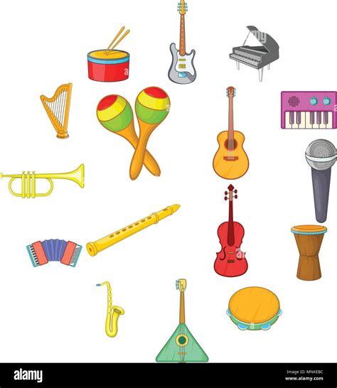 Image result for Musical Instruments Names Cartoon