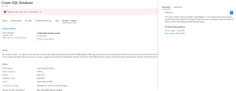 Image result for Create Failed for Database SQL Server