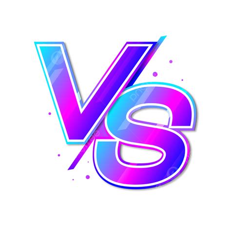 D Versus Vs Style Versus Vs Glitter Vs Png Transparent Clipart Image ...