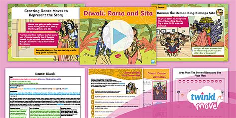 Diwali Dance Lesson - KS1 - Twinkl Move Resources