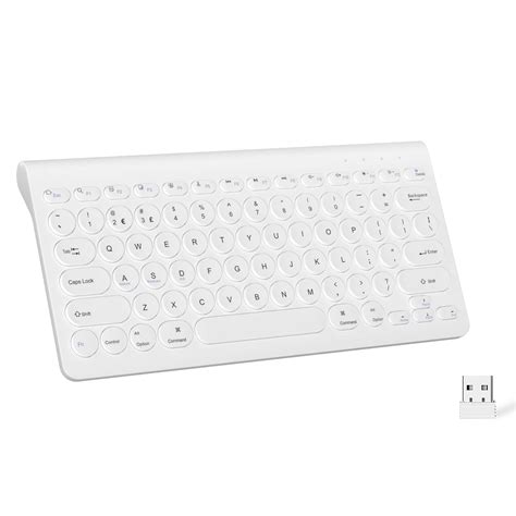 Buy Bluetooth Keyboard & 2.4G Small Wireless Keyboard - Ergonomic and ...