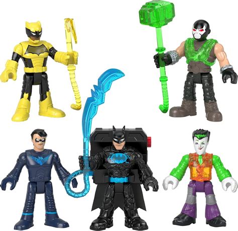 Buy Fisher-Price Imaginext DC Super Friends Bat-Tech Multi-Pack, set of ...