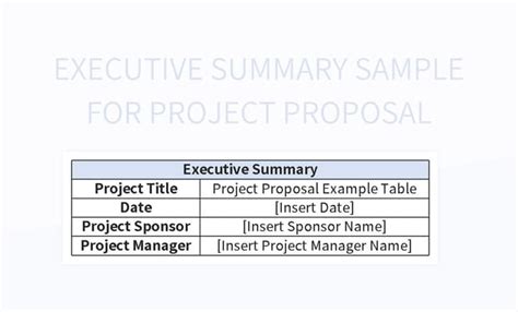 Image result for Project Proposal Template Example