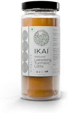Natural Lakadong Turmeric Latte 100g | Golden Milk Mix with High ...