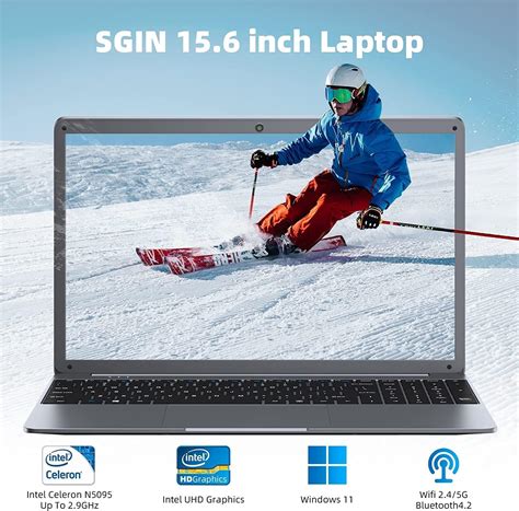 Buy SGIN 15.6 Inch Laptop Windows 11 Laptops 12GB DDR4 512GB SSD (TF ...