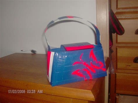 Duct Tape Purse Tutorial 的图像结果