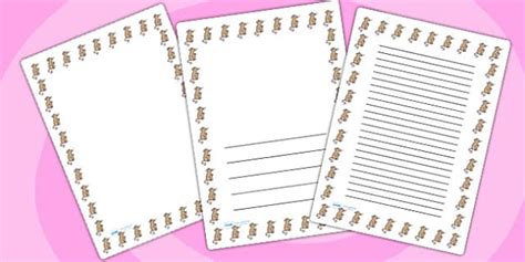 Mouse Page Borders (teacher made) - Twinkl