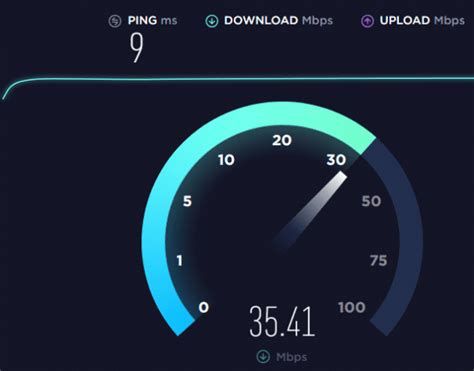 Modem Speed Test 的图像结果
