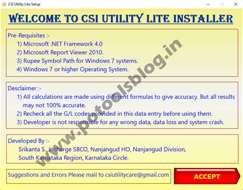CSI Utility Installation Procedure and Configuration - PoTools Blog ...