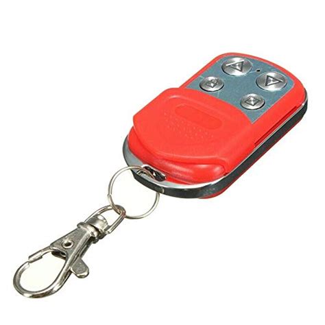 ELECTROPRIME Universal Red Electric Cloning Garage Gate Door Remote ...