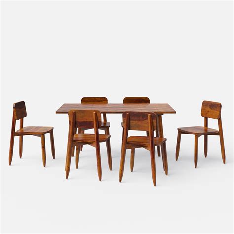 Helena Dining Table Set - Large 6 Seater/150 cm | Crafts Mill Bespoke ...