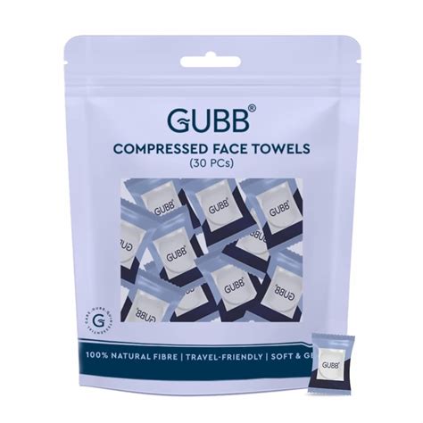 GUBB Face Wipe, 100% Cotton Facial Tissue | Reusable & Biodegradable ...