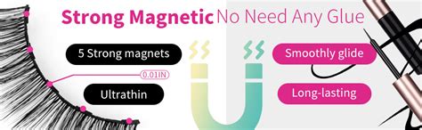 Buy CALAILIS Magnetic False Eyelash and Magnetic Eyeliner Kit, Eye ...