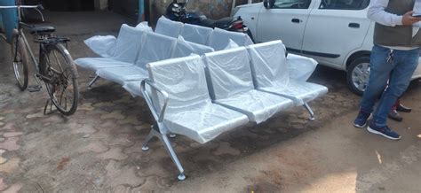 SS Public Sitting Perforated Chairs /Benches -Kunwar Bros & Co, Greater ...