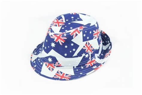 Designer Blue and White Summer Party Hat for Children Online